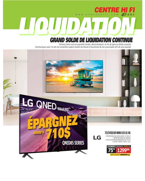 Circulaire Centre HI-FI - Solde Boxing d'Après Noël - Page 82