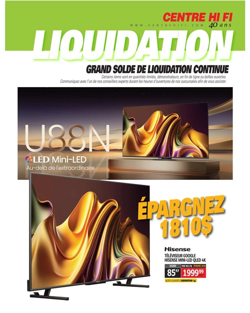 Circulaire Centre HI-FI - Solde Boxing d'Après Noël - Page 83
