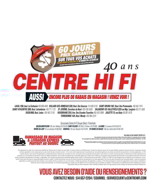 Circulaire Centre HI-FI - Solde Boxing d'Après Noël - Page 86