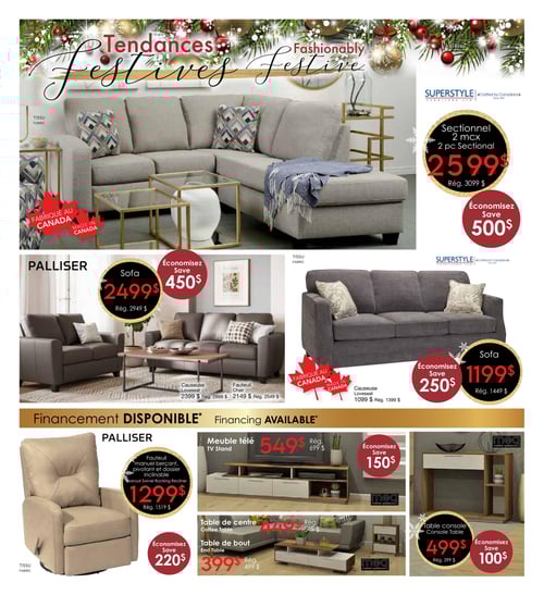 Circulaire ​Meubles Jacob - Tendances Festives - Page 4