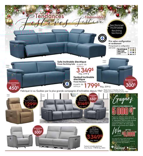 Circulaire ​Meubles Jacob - Tendances Festives - Page 5