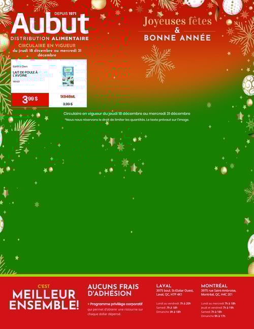 Circulaire Aubut - Page 1