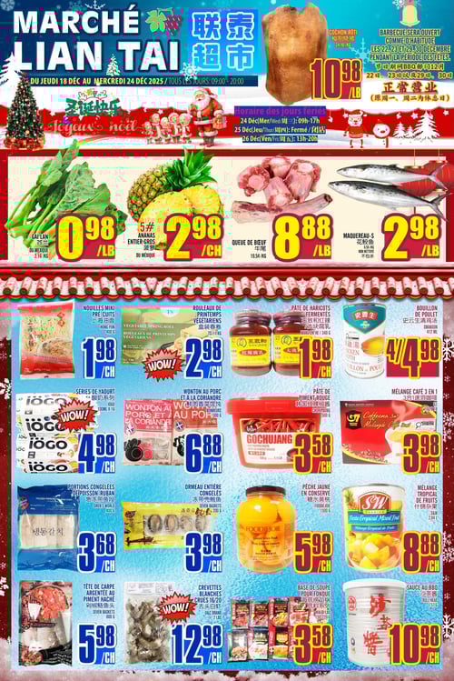 Circulaire Marché LianTai - Page 1