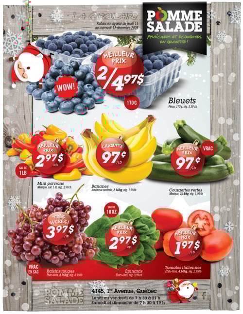 Circulaire Pomme Salade - Page 1