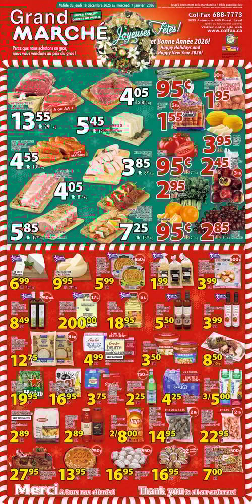 Circulaire Grand Marché Laval - Page 1