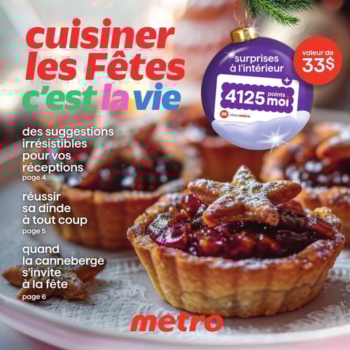 Circulaire Metro - Cuisiner les fêtes c'est la vie - Page 1
