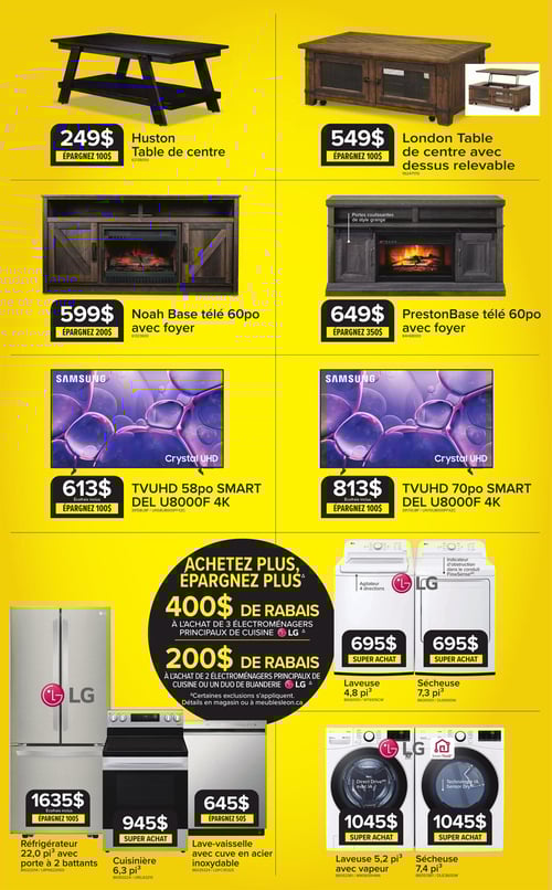 Circulaire Meubles Léon - Aperçu du Solde d'Après-Noël - Page 3