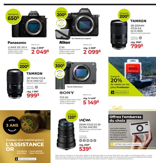 Circulaire Gosselin Photo - Soldes d'Après-Fêtes - Page 4