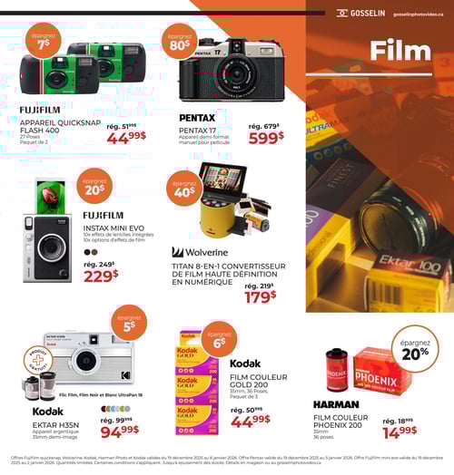 Circulaire Gosselin Photo - Soldes d'Après-Fêtes - Page 9