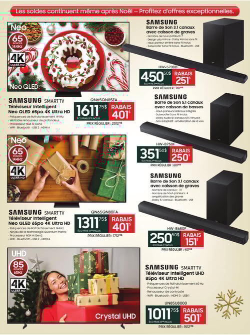 Circulaire Meubles Gilles Émond - Solde d'Après Noël - Page 8