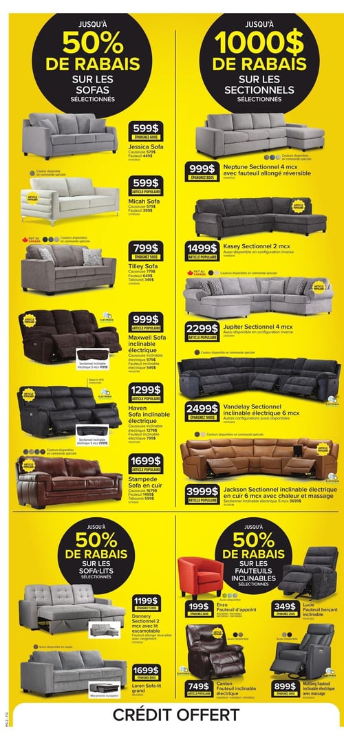Circulaire Meubles Léon - Solde d'Après-Noël - Page 3