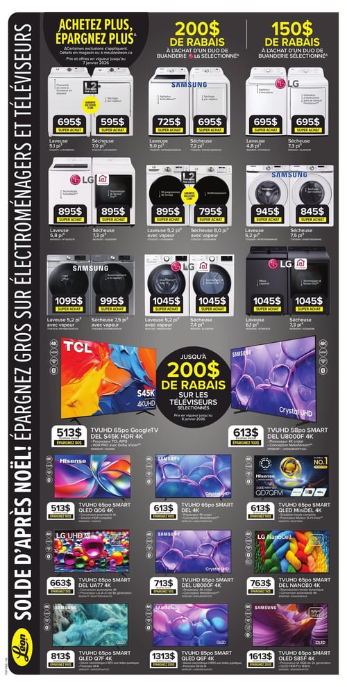 Circulaire Meubles Léon - Solde d'Après-Noël - Page 7