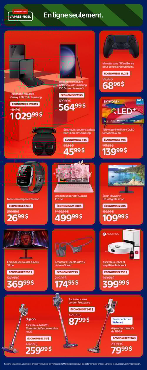 Circulaire Walmart - Aubaines de l'Après-Noël - Page 6