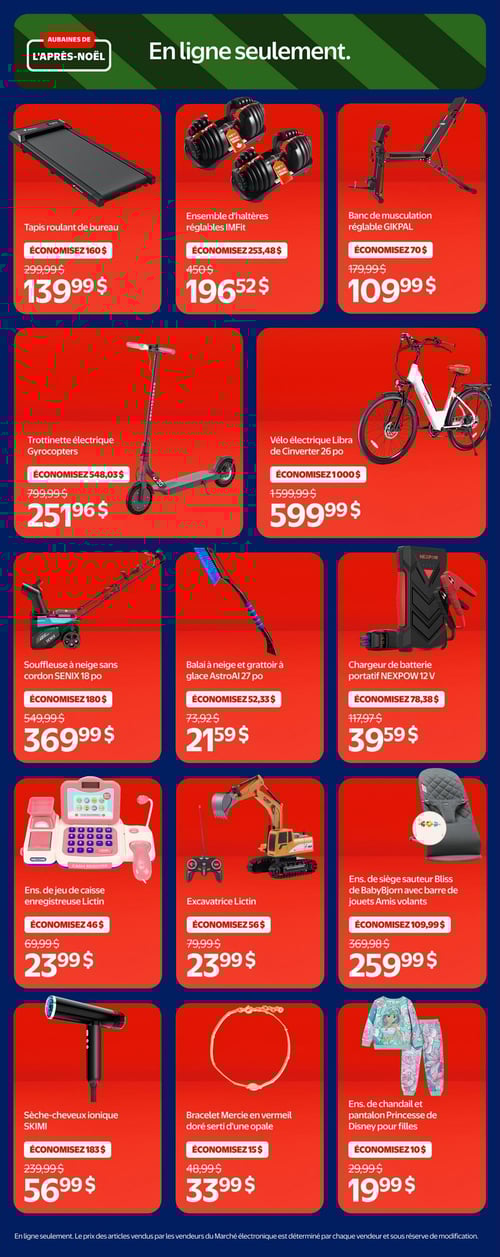 Circulaire Walmart - Aubaines de l'Après-Noël - Page 12