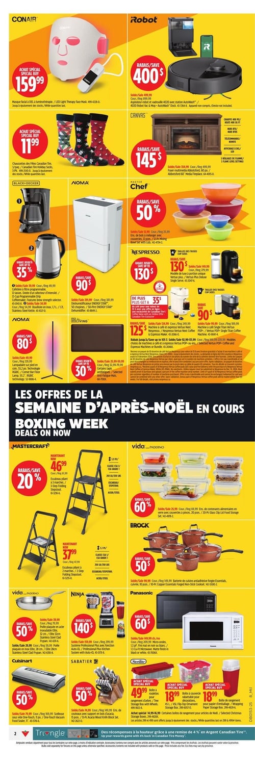 Circulaire Canadian Tire - Soldes d'Après-Noël - Page 2