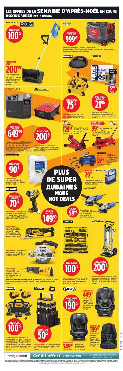 Circulaire Canadian Tire - Soldes d'Après-Noël - Page 5