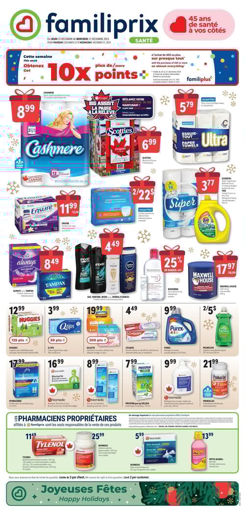 Circulaire Familiprix - Santé - Page 1