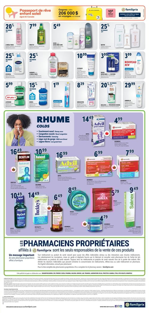 Circulaire Familiprix - Santé - Page 3
