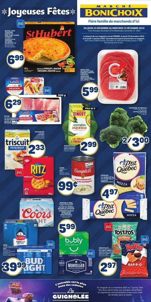 Circulaire Marché Bonichoix - Page 1