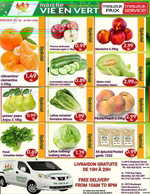 Circulaire Marché Vie en Vert - Page 1