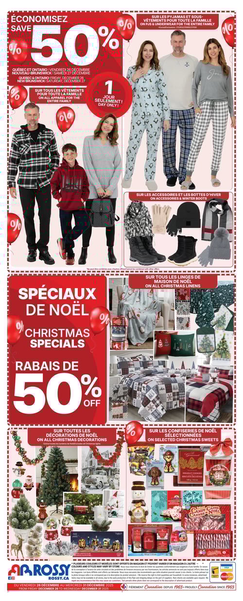 Circulaire Rossy - Aubaines d'Après Noël - Page 6