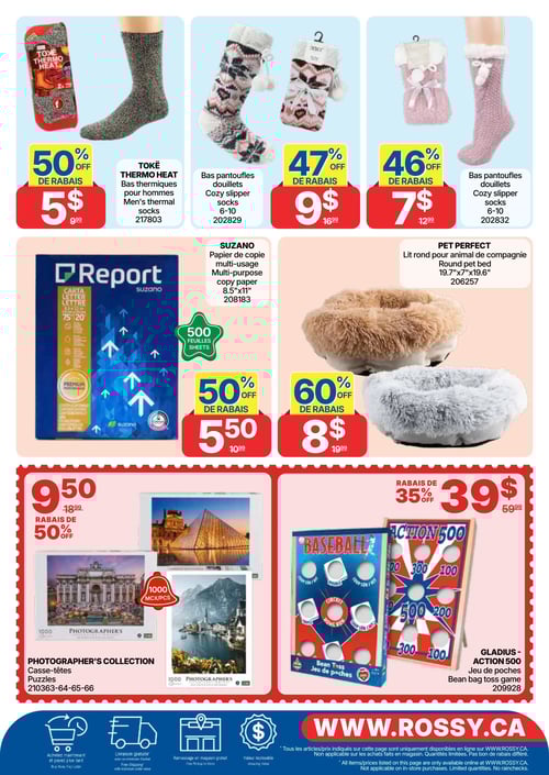 Circulaire Rossy - Aubaines d'Après Noël - Page 9