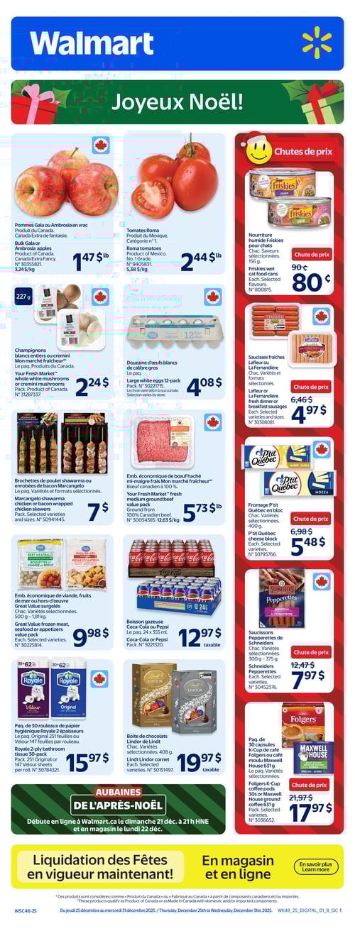 Circulaire Walmart - Page 1
