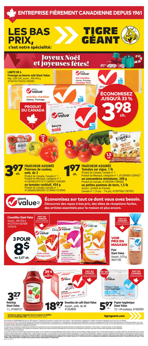 Circulaire Tigre Géant - Page 1