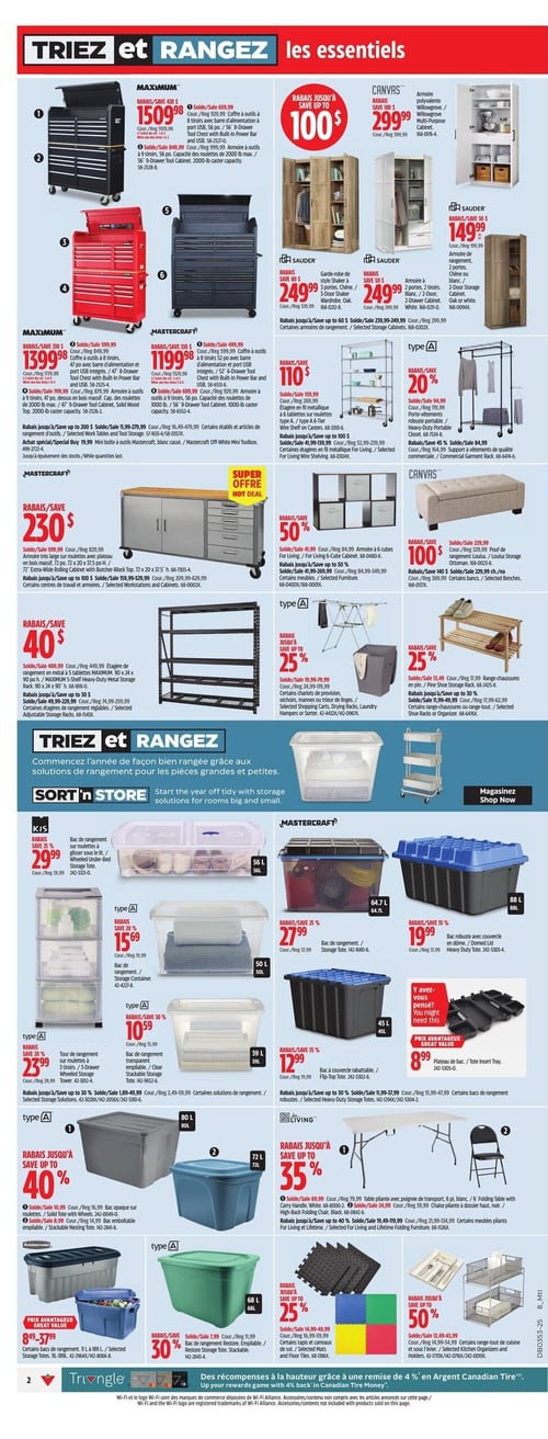 Circulaire Canadian Tire - Page 2