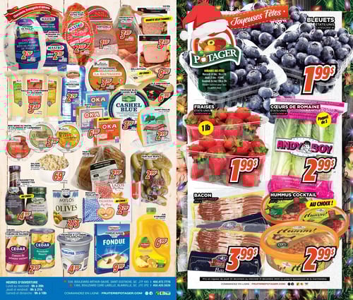 Circulaire Fruiterie Potager Saint-Eustache / Blainville - Page 1
