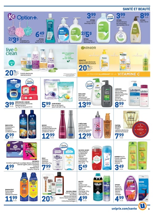 Circulaire Uniprix - Santé - Page 3