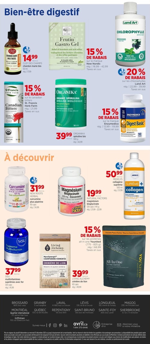 Circulaire Avril - Supermarché Santé - Page 12