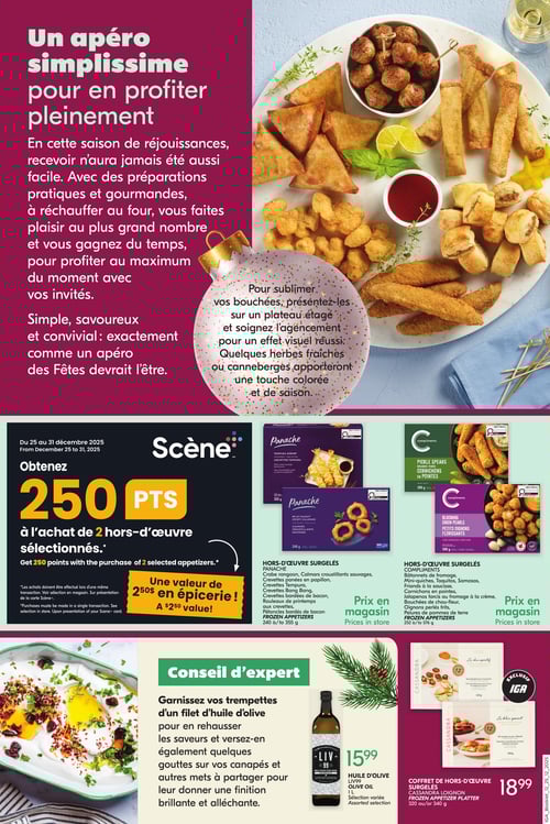 Circulaire IGA - L'art de l'apéro des fêtes - Page 2