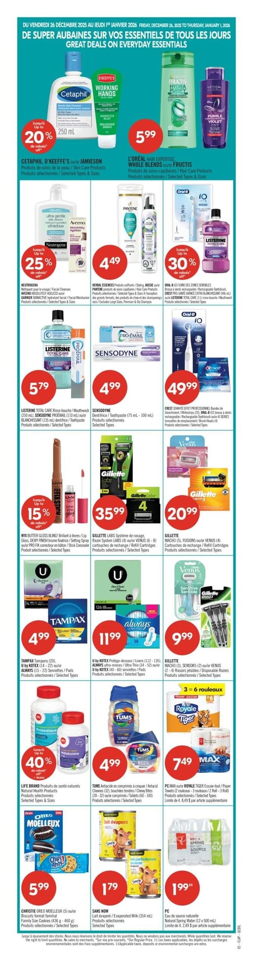 Circulaire Pharmaprix - Page 2