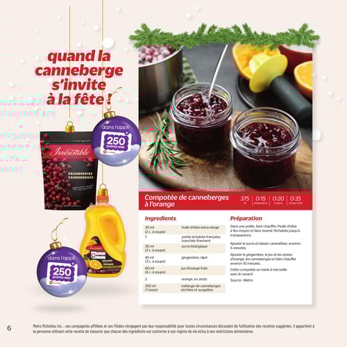 Circulaire Metro - Cuisiner les fêtes c'est la vie - Page 6