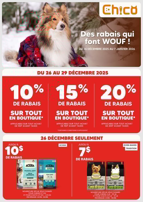 Circulaire Chico Boutique d'Animaux - Page 1