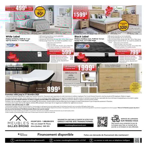 Circulaire Meubles Gilles Émond - Méga Soldes d'Après-Noël - Page 4