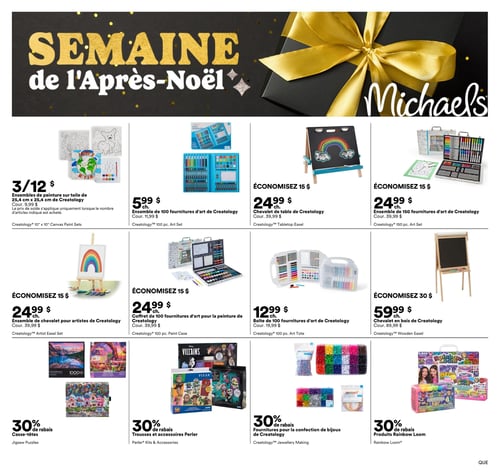 Circulaire Michaels - Soldes d'Après Noël - Page 5