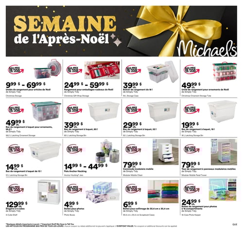 Circulaire Michaels - Soldes d'Après Noël - Page 8
