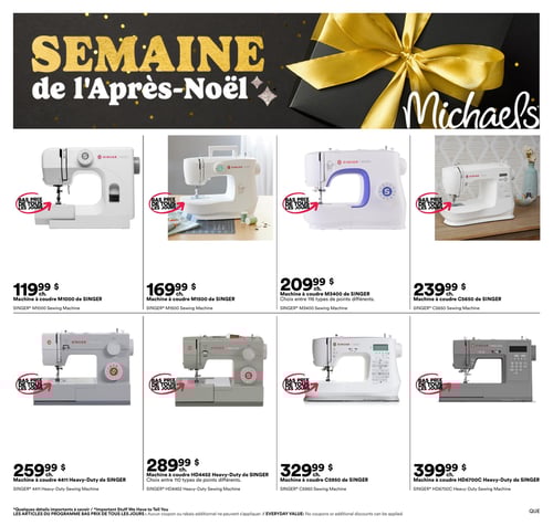 Circulaire Michaels - Soldes d'Après Noël - Page 9