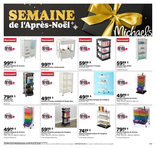 Circulaire Michaels - Soldes d'Après Noël - Page 10