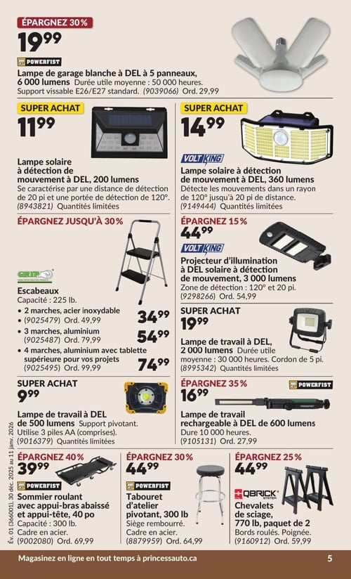 Circulaire Princess Auto - Page 10