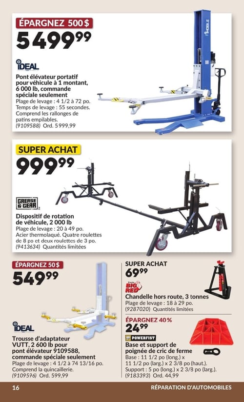 Circulaire Princess Auto - Page 21