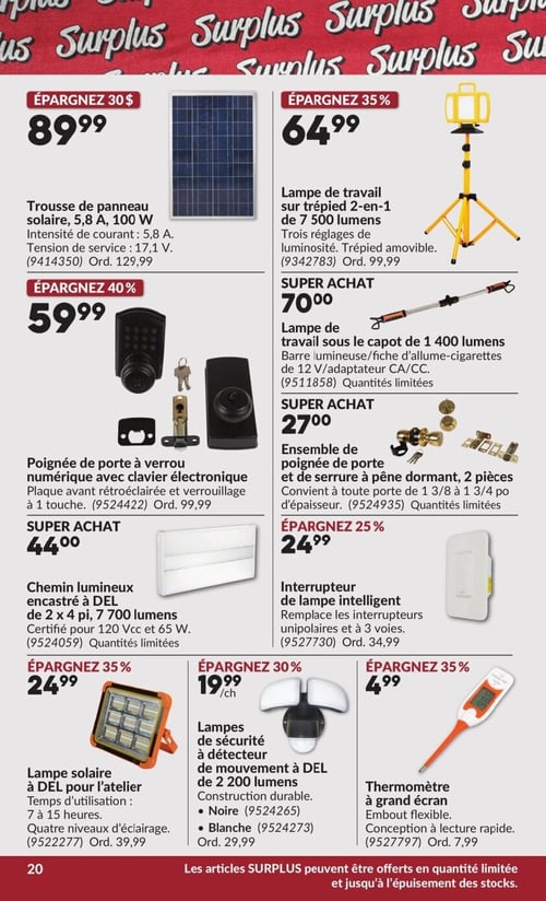 Circulaire Princess Auto - Page 25