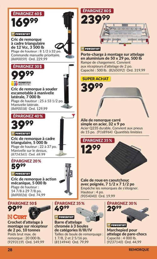 Circulaire Princess Auto - Page 33