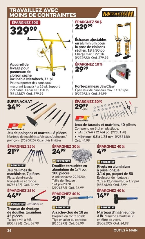 Circulaire Princess Auto - Page 41