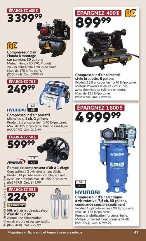 Circulaire Princess Auto - Page 52