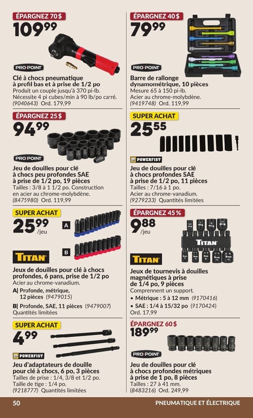 Circulaire Princess Auto - Page 55