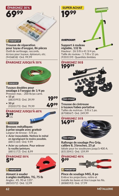 Circulaire Princess Auto - Page 67