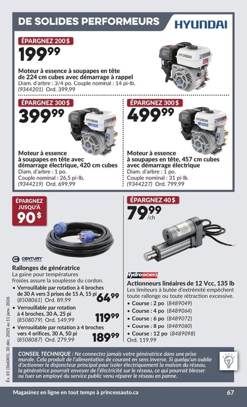 Circulaire Princess Auto - Page 72